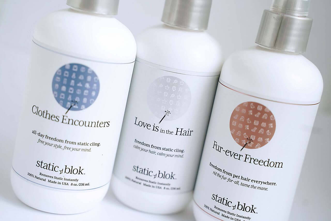 Static Blok How to get static out of hair Anti Static Spray